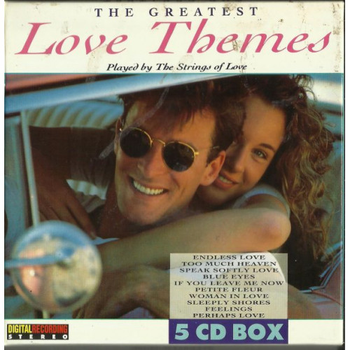 LOVE THEMES - THE GREATEST - PLAYD BY THE SPRING OF LOVE ( 5 CD )